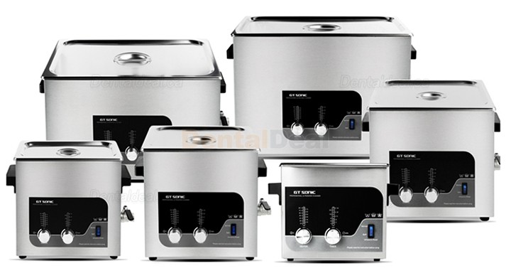 GT SONIC T-Series 2-27L 100-500W Digital Ultrasonic Cleaner with Heater